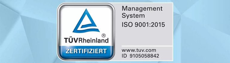 Logo der ISO-Zertifizierung