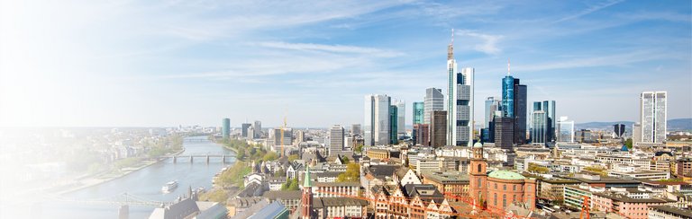 Türschild der DAHMEN Niederlassung in Frankfurt